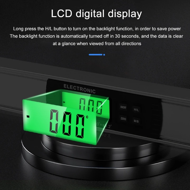 

IP54 electronic spirit level digital display spirit level spirit level inclinometer angle ruler inclinometer caliper