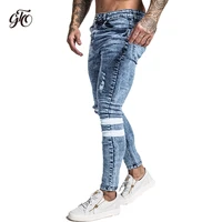 gingtto slim fit jeans men blue denim pants male hip hop mens trousers clothing stretch high waist fashion jean hot sale zm49