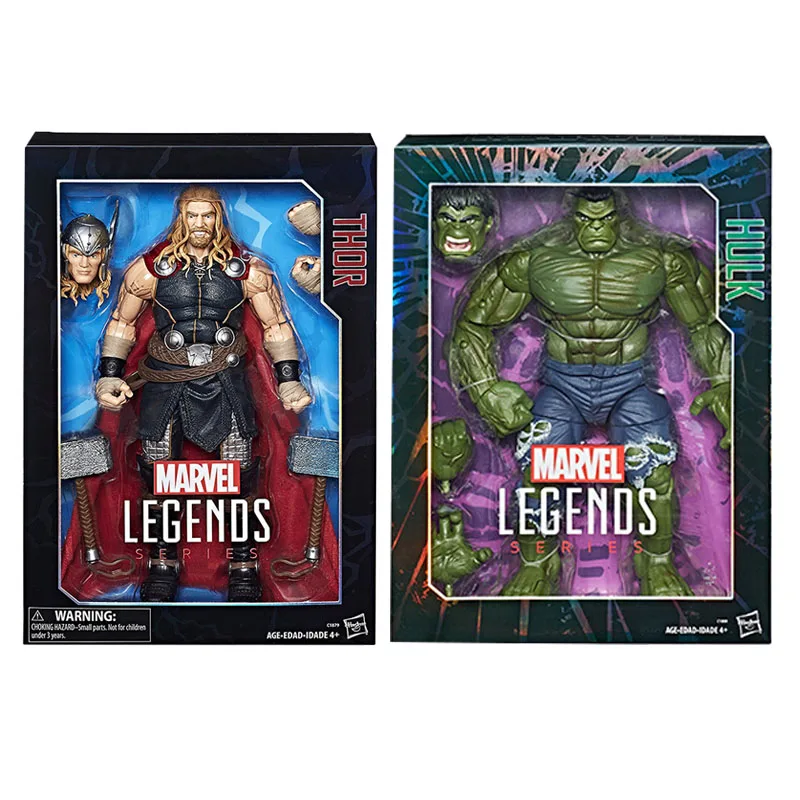 

Hasbro Marvel Series Thor Robert Bruce Banner Anime Figures Action Model Toy Collectable Ornaments Child Toys Birthday Gifts