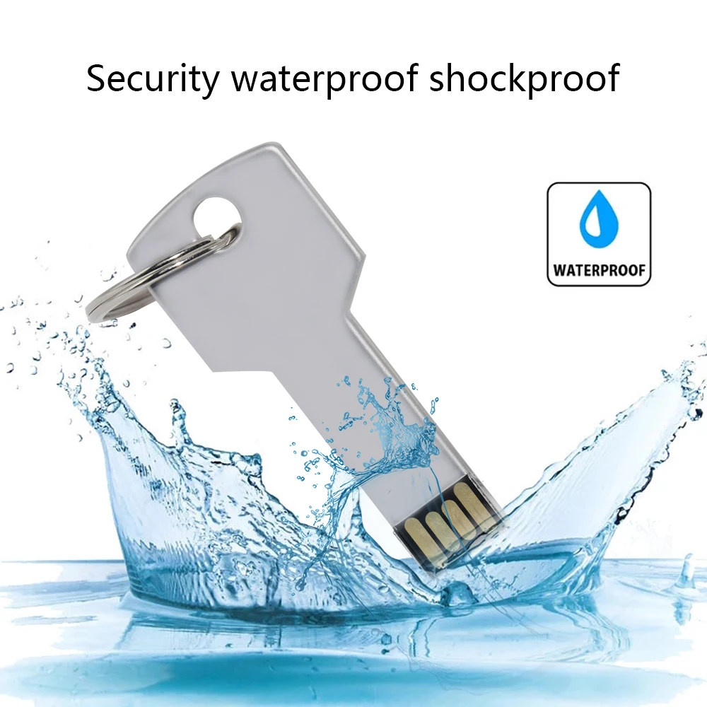 USB-флеш-накопитель с кольцом для ключей 4 ГБ 8 16 32 64 | Компьютеры и офис
