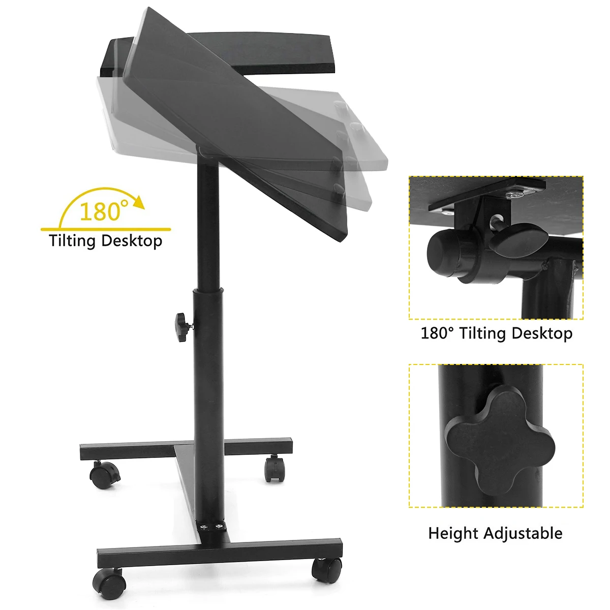 Подставка для ноутбука подвижная корзина регулируемый по высоте стол Настольная