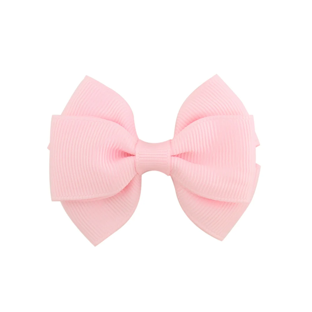 20 шт./лот 2 6 дюйма милые цветные детские заколки для волос с маленьким бантом