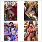 Пользовательский принт аниме блондинка Красота 3D фотообои настенное Искусство Живопись на холсте для гостиной домашний декор живопись