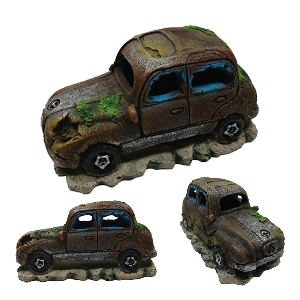 Домик краб Hermit для аквариума маленький садовый укрывающий домик креативное