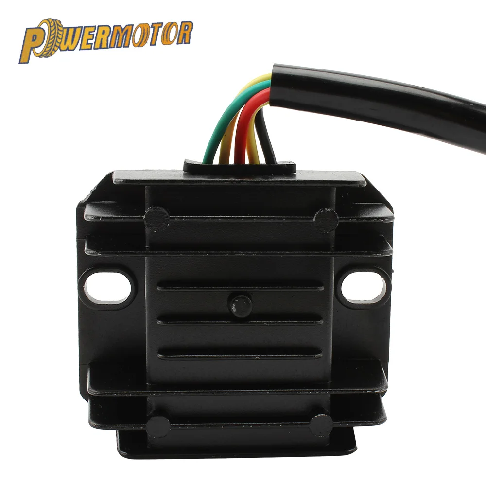 

Motocross Voltage Regulator 5 Wire AC Rectifier Fits For 8 Poles AC Full Wave Engine Dirt Bike Go Kart Scooter Quad ATV