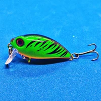 dhyjsfdc 1 pcs minnow fishing lure 40mm 3 5g crankbait hard bait topwater artificial wobbler bass japan fly fishing accessories