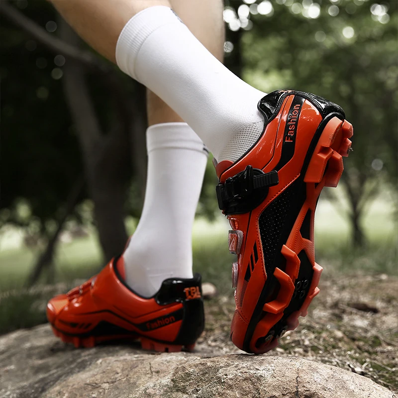 Кроссовки для горных велосипедов Спортивная Трикотажная обувь на плоской