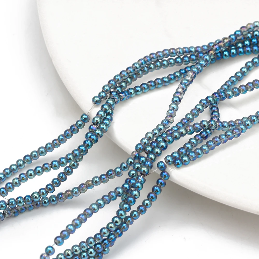 MEIBEADS 300 шт./нитка смешанных цветов россыпью разделитель хрустальные бусины для