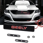 ABS автомобильный Гриль свет эмблема Стайлинг для Geely логотип Emgrand EC7 EC8 X7 7 GE GT EV8 EX7 Vision CK GE MK Bl King Kong Gx7 украшение