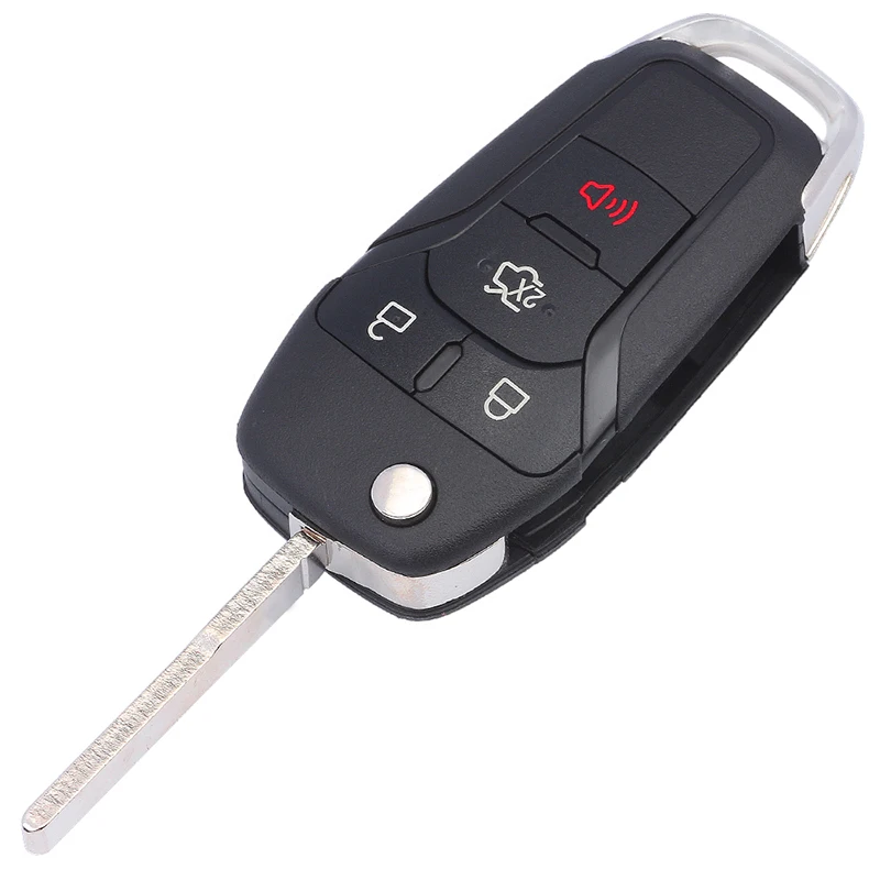 Складная флип карта KEYECU 315 МГц ID49 Hitag Pro Chip 4 кнопки для Ford Fusion 2013 2015 164 R7986 Φ HU101|Ключ