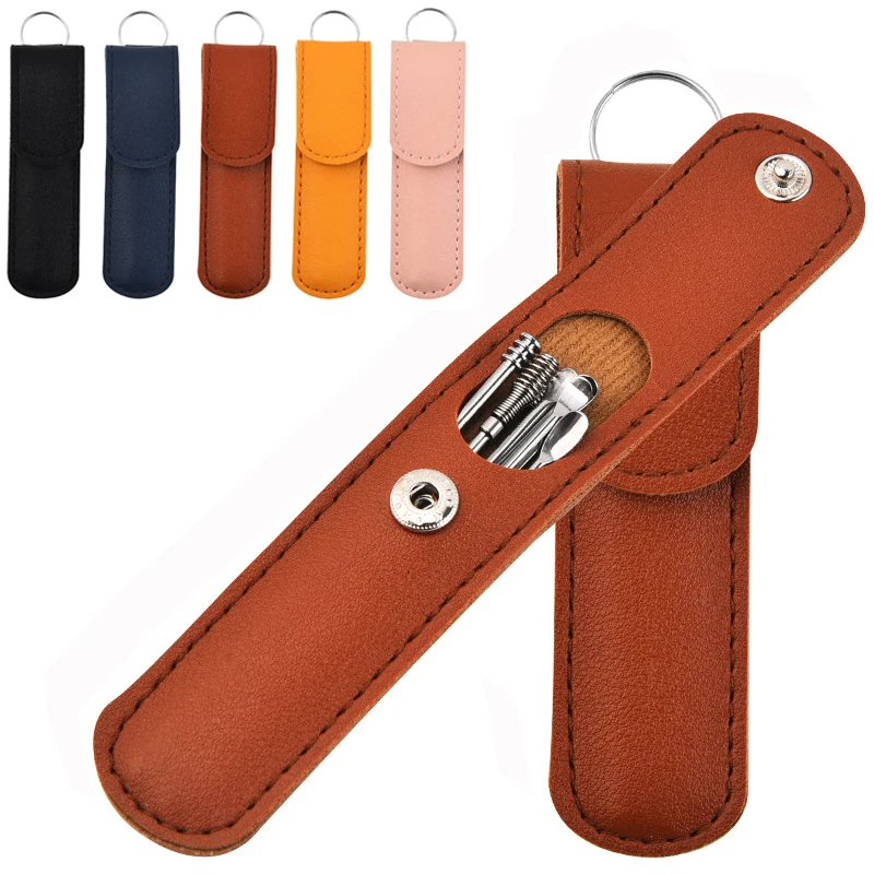 Кожаный чехол 6 шт./компл. двухсторонний спиральный инструмент - Цена: 160.05