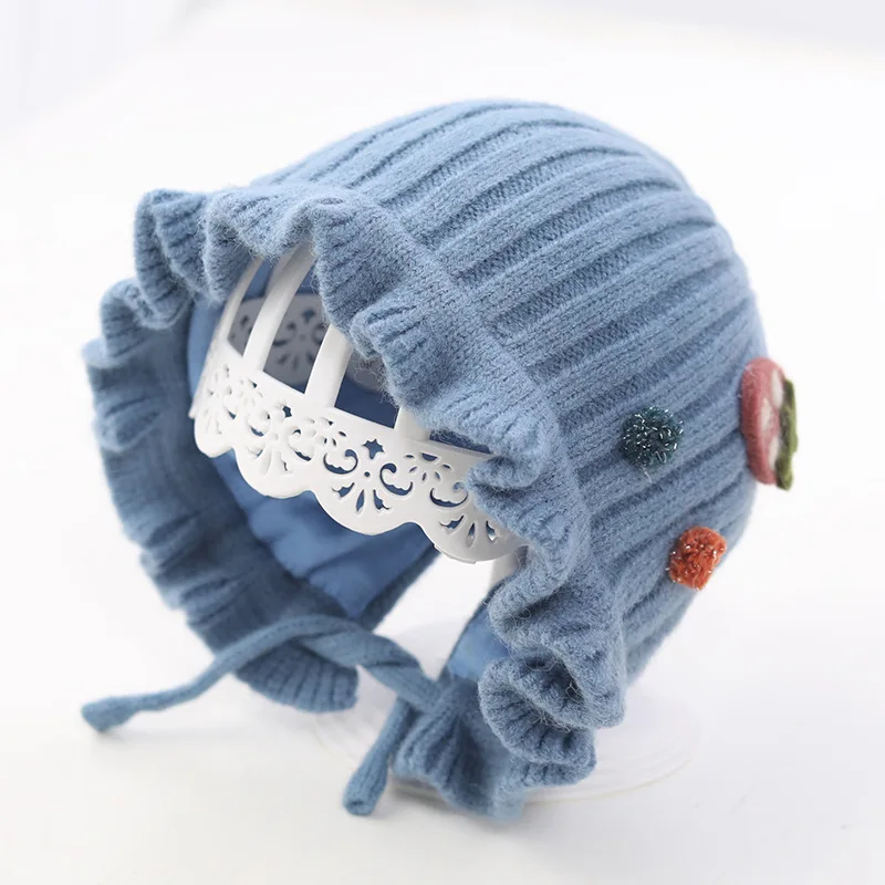 

W141 6 Month - 2 Year Girl Baby Hat Autumn and Winter Girl's Beanieinfants and Toddlers Caps