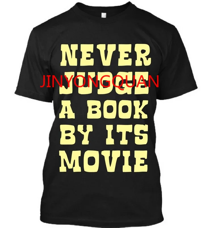 США Размеры &quotникогда не судить о книге&quot топ Женские модные рубашки с