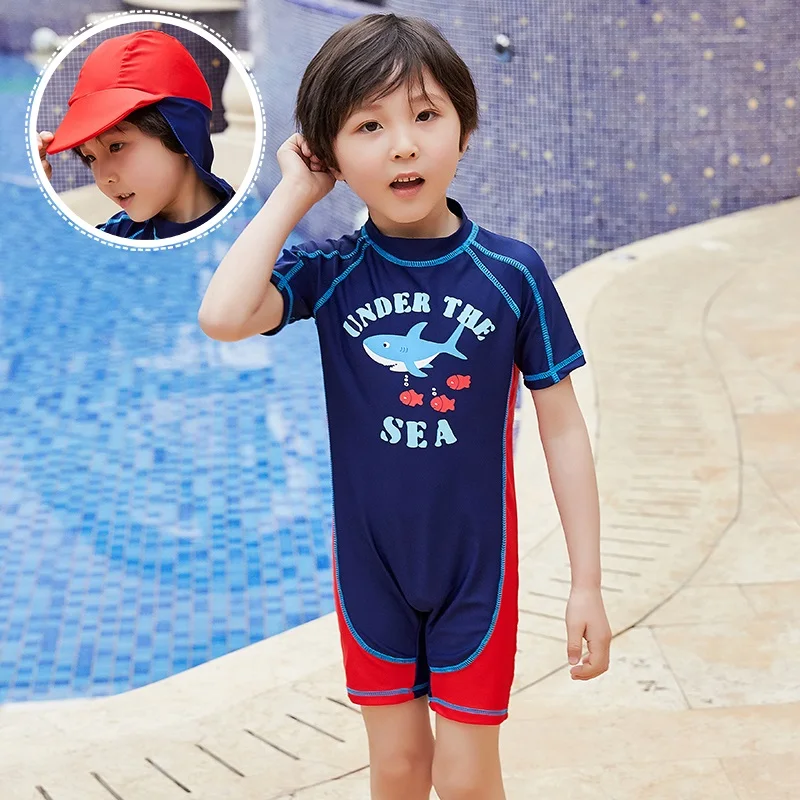 Детский спа пляжный бассейн детский купальник комплект цельный Быстросохнущий