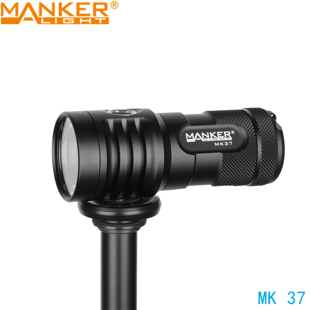 Billig MANKER MK37 5800 Lumen 935 M Mächtige Outdoor Taschenlampe SBT 90,2 LED 18650 Batterie Betrieben Taschenlampe Licht Mit PMMA TIR Objektiv