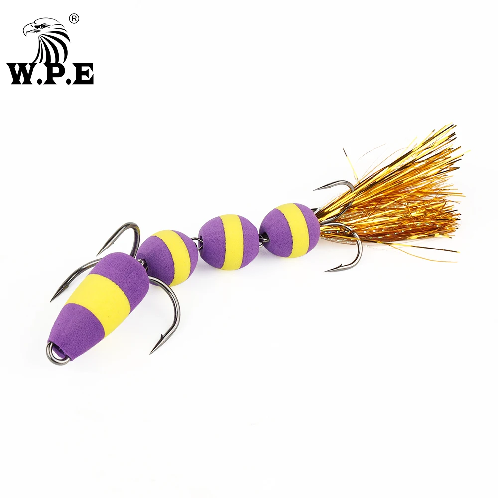 W.P.E Fishing Lure Size L Multicolor Soft Artificial Bass Tackle Wobblers Swim Bait Pesca New MANDULA | Спорт и развлечения