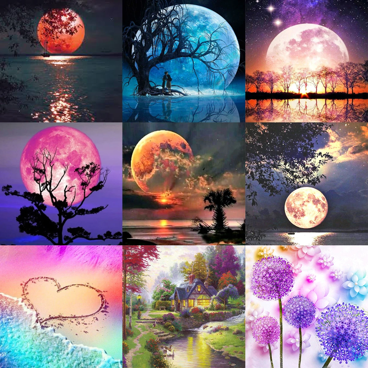 Новинка полностью Алмазная пляжная вышивка крестиком своими руками украшение