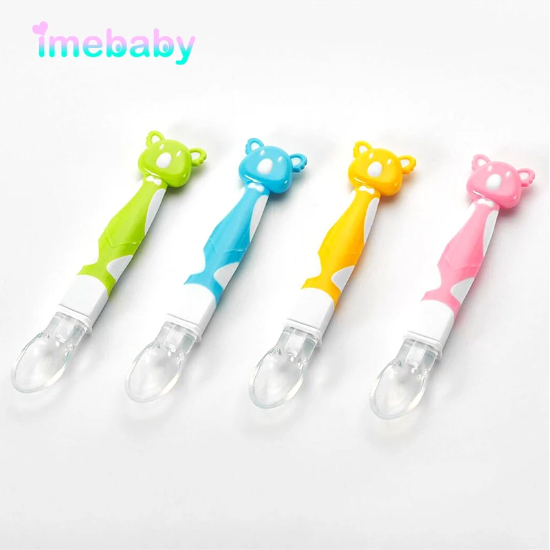Imebaby силиконовая ложка детские вещи для кормления новорожденных пищевая добавка