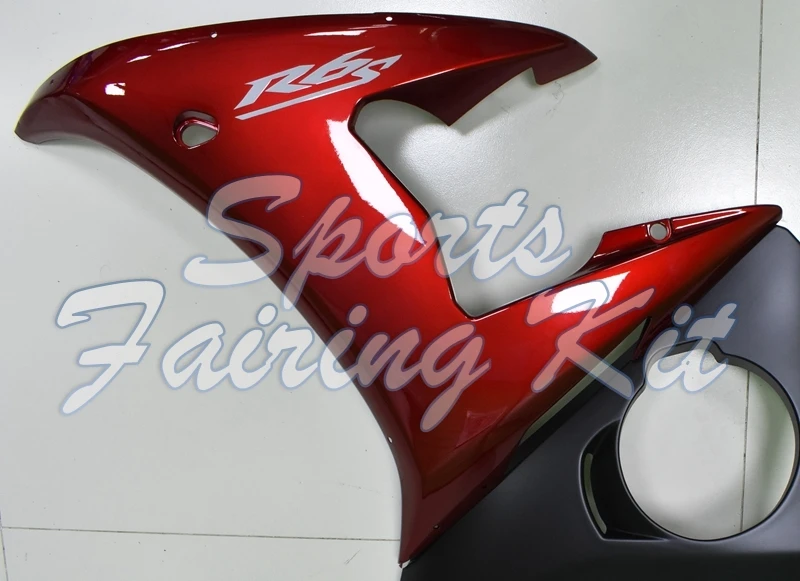 Наборы обтекателей для YZF R6 2003 - 2005 черный красный кузов YZF600 наборы YZFR6 03 04 |