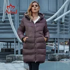 Astrid 2022 зимнее женское пальто Женская длинная теплая парка модная куртка с капюшоном Bio-Down женская одежда брендовая новая Плюс Размер AR-9215