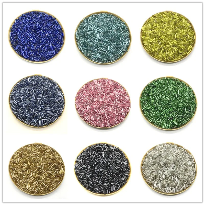 Разноцветные Бусины из австрийского хрусталя длинные трубчатые бусины для