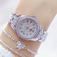 diamond women watch rhinestone ladies silver bracelet watches clock wristwatch stainless steel relogio feminino luxury jewelry