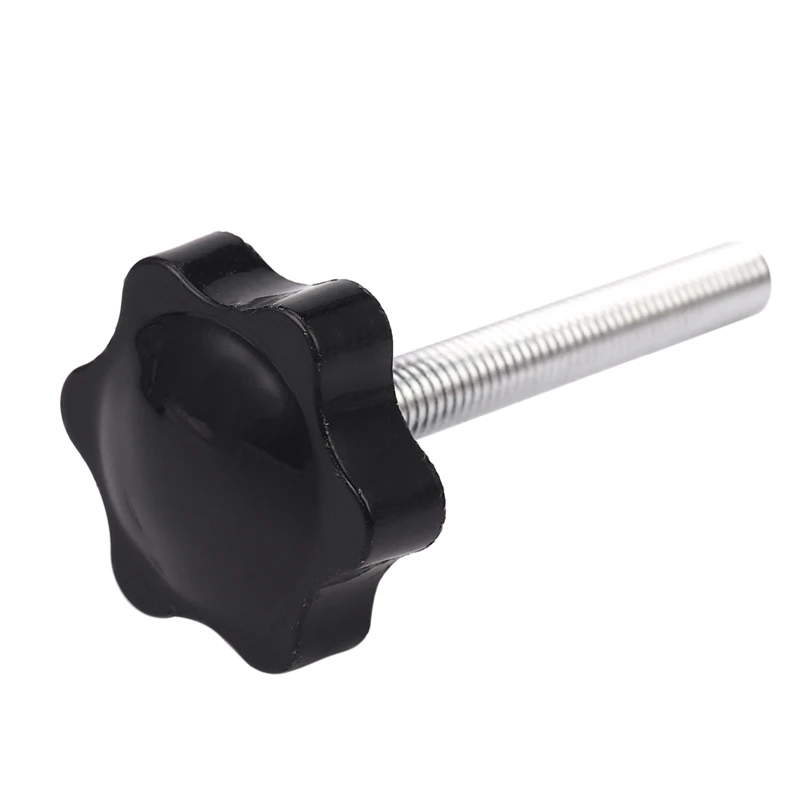 Пластиковый винт с наружной резьбой на головке штатива черной ручкой M8 X 60 мм 2 шт.