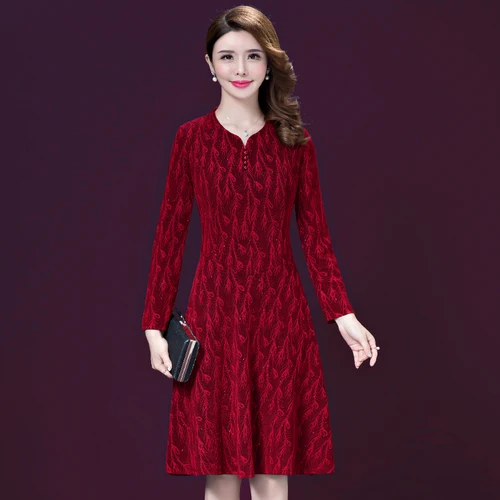 Женское платье с молнией сзади элегантное в стиле ретро для свадьбы и банкета