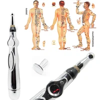 2018 newst electronic acupuncture pen electric meridians laser therapy heal massage pen meridian energy pen relief pain tools
