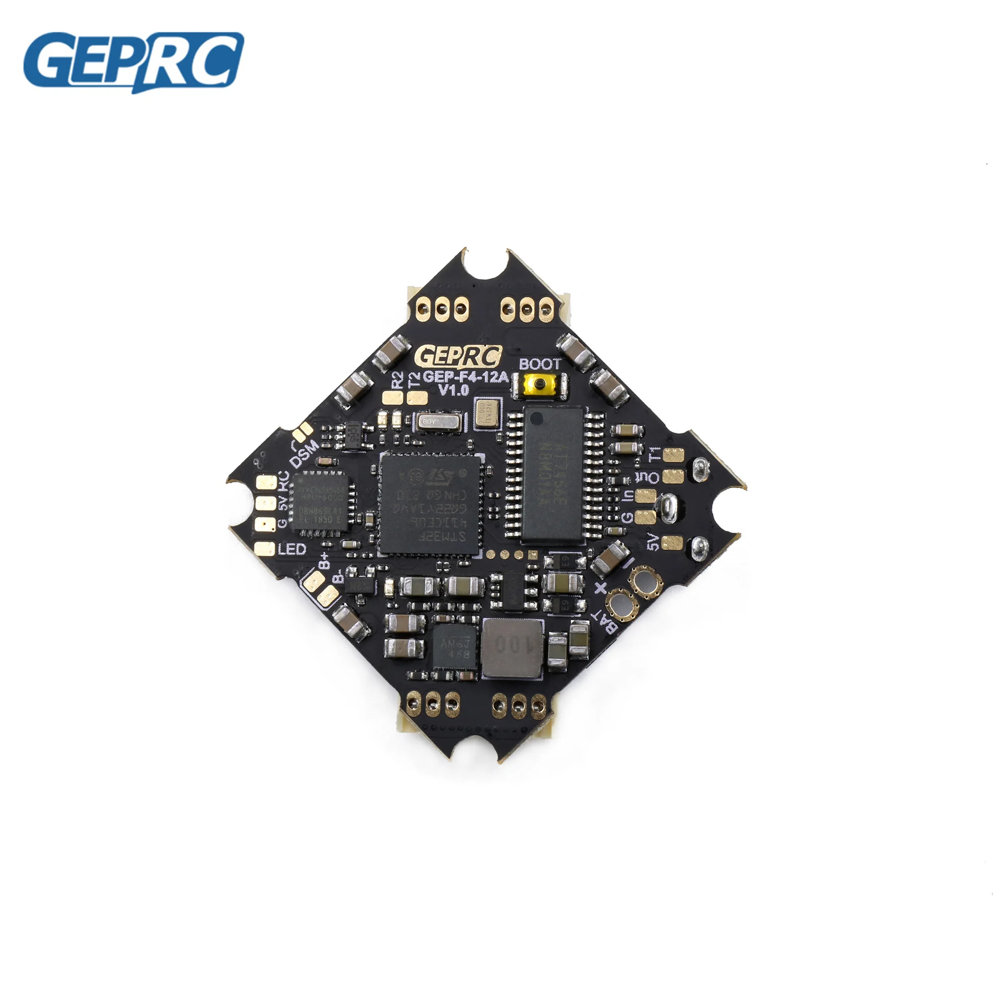 Контроллер полета GEPRC GEP 12A F4 AIO F411 ESC Поддержка 2 4s аккумулятор для