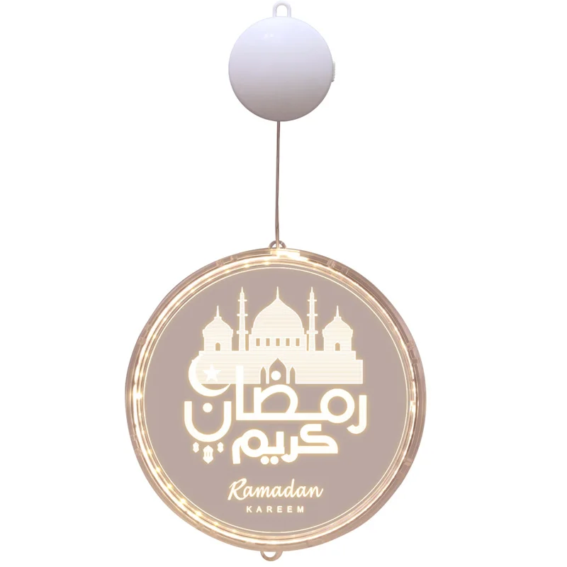 

LED Lanterns Muslim Ramadan Festival Hanging Lamp 16 LED Lamp Beads For Holiday Home Bedroom Decoration Lamp Lighting Ornament