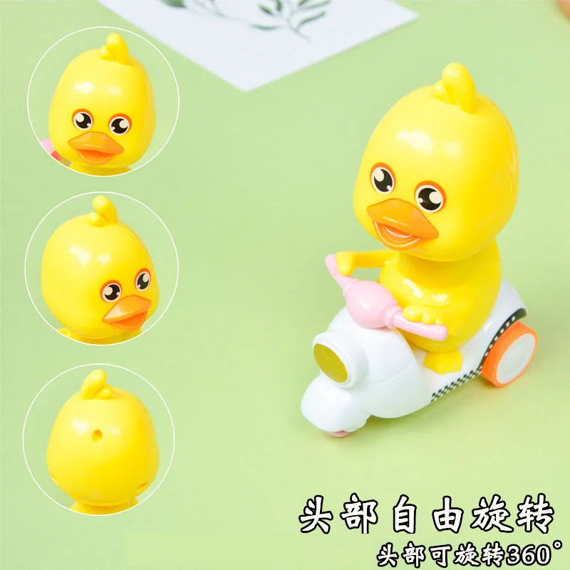 

Free Shipping Push-type Cute duck toy for your lovely baby