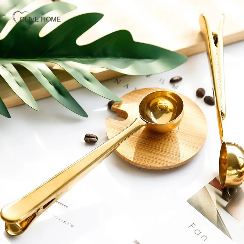 Зажим-совок для кофе из нержавеющей стали | Дом и сад