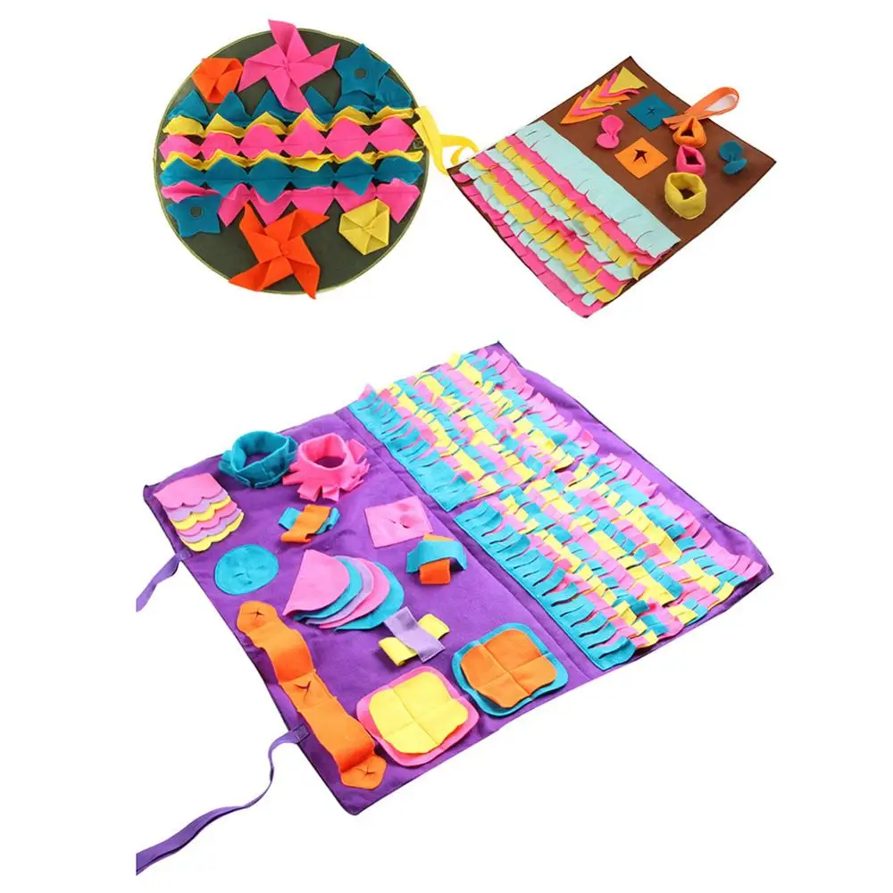 Ароматизированный коврик для домашних собак обучающее одеяло еды игровые