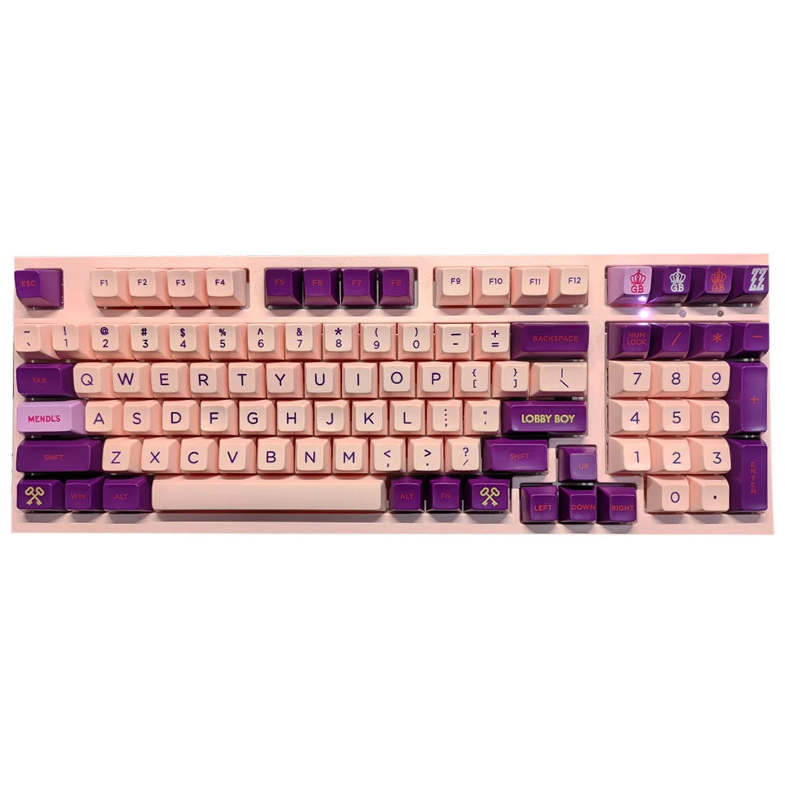 

Yagekeycap 143 шт., колпачки для клавиш для гостиниц в Будапеште, Набор колпачков для клавиш из АБС-пластика для самостоятельной сборки 60% 87 TKL 104 108 MX...
