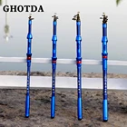 Карбоновый телескопический стержень GHOTDA, портативный, супержесткий, ультракороткий метательный стержень, 1,8 м, 2,1 м, 2,4 м, 2,7 м, 3,0 м