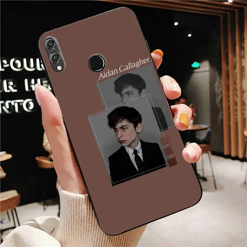 

YNDFCNB Aidan Gallagher Number Five Phone Case For Huawei Honor 7A 7C ru 5.7 8 8x 9 10 20lite 10i 20i Honor Play 6.3