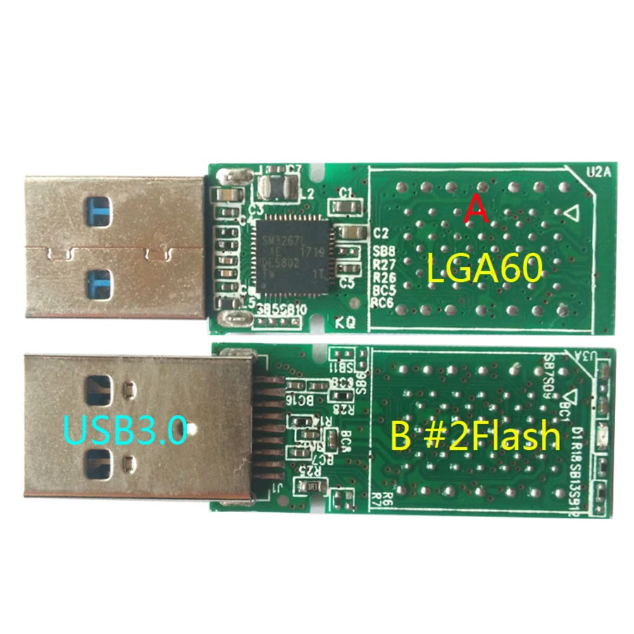 Плата управления для apple iphone usb 3 0 U disk LGA60 SM3267L печатная плата бесплатный кристалл с