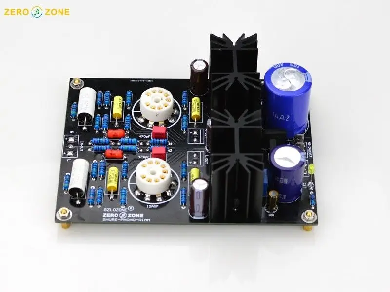 

DIYERZONE HIFI Tube MM RIAA Turntable Phono Preamplifier Kit Base on SHUER M-65 --L10-46