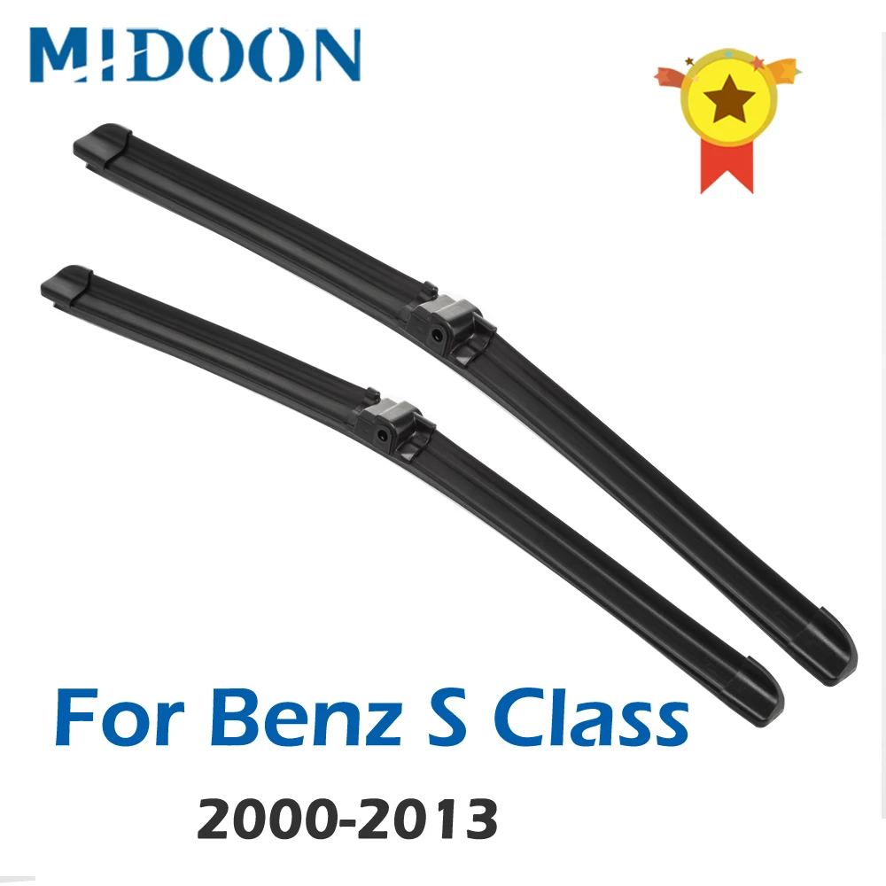 MIDOON Wiper Blades for Mercedes Benz S Class W220 W221 S250 S280 S300 S320 S350 S400 S420 S430 S450 S500 S600 S55 S63 AMG CDI | Автомобили