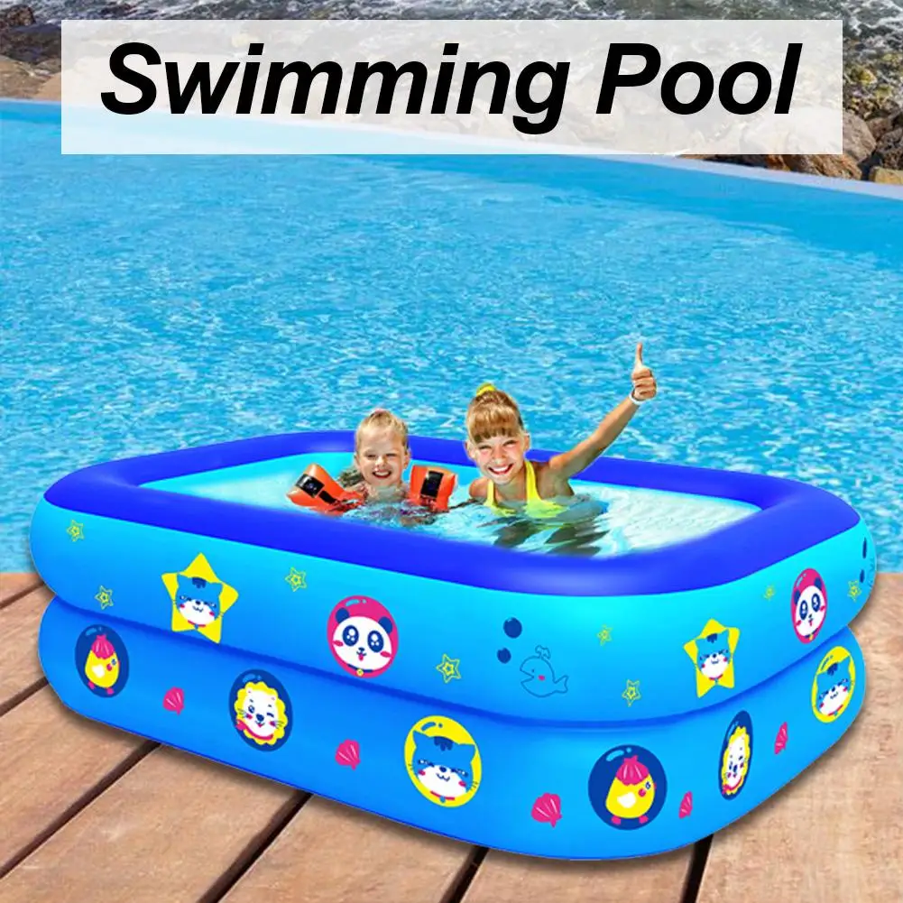 

120cm 150cm Baby Inflatable Swimming Pool Environmental Protection Pools Ocean Ball Paddling Pool Bathing Pool Kids Waterpark