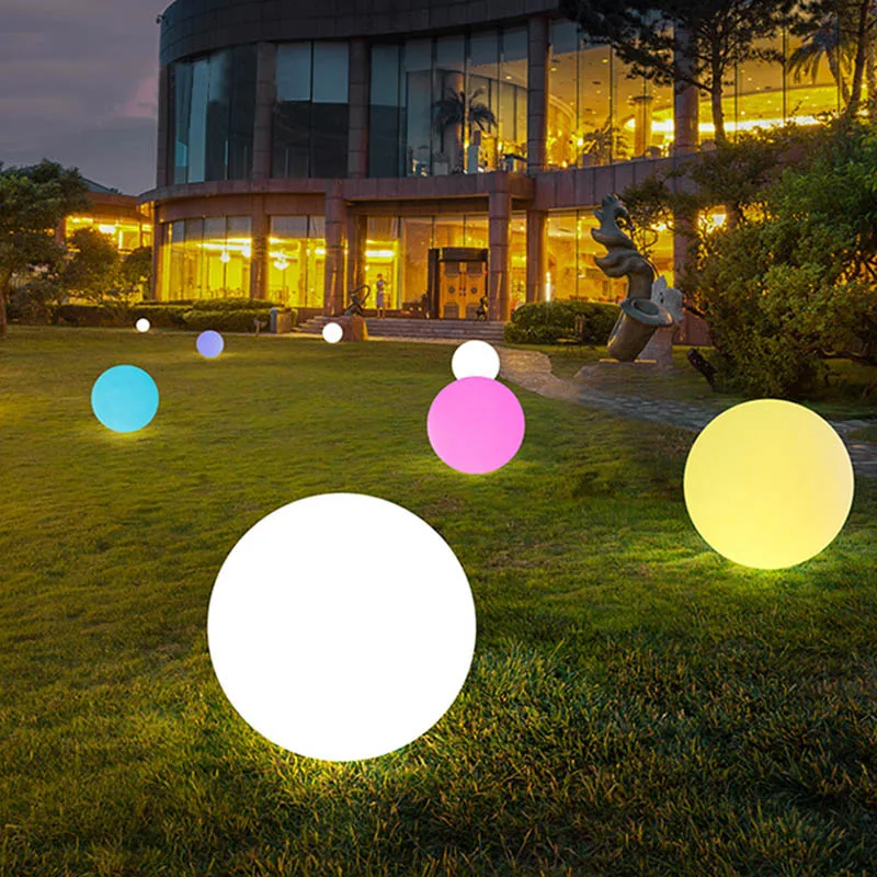

Solar Power LED Ball Lamp Color Changing/Steady RGB Light Rechargeable Pool Garden Decor Light RERI889