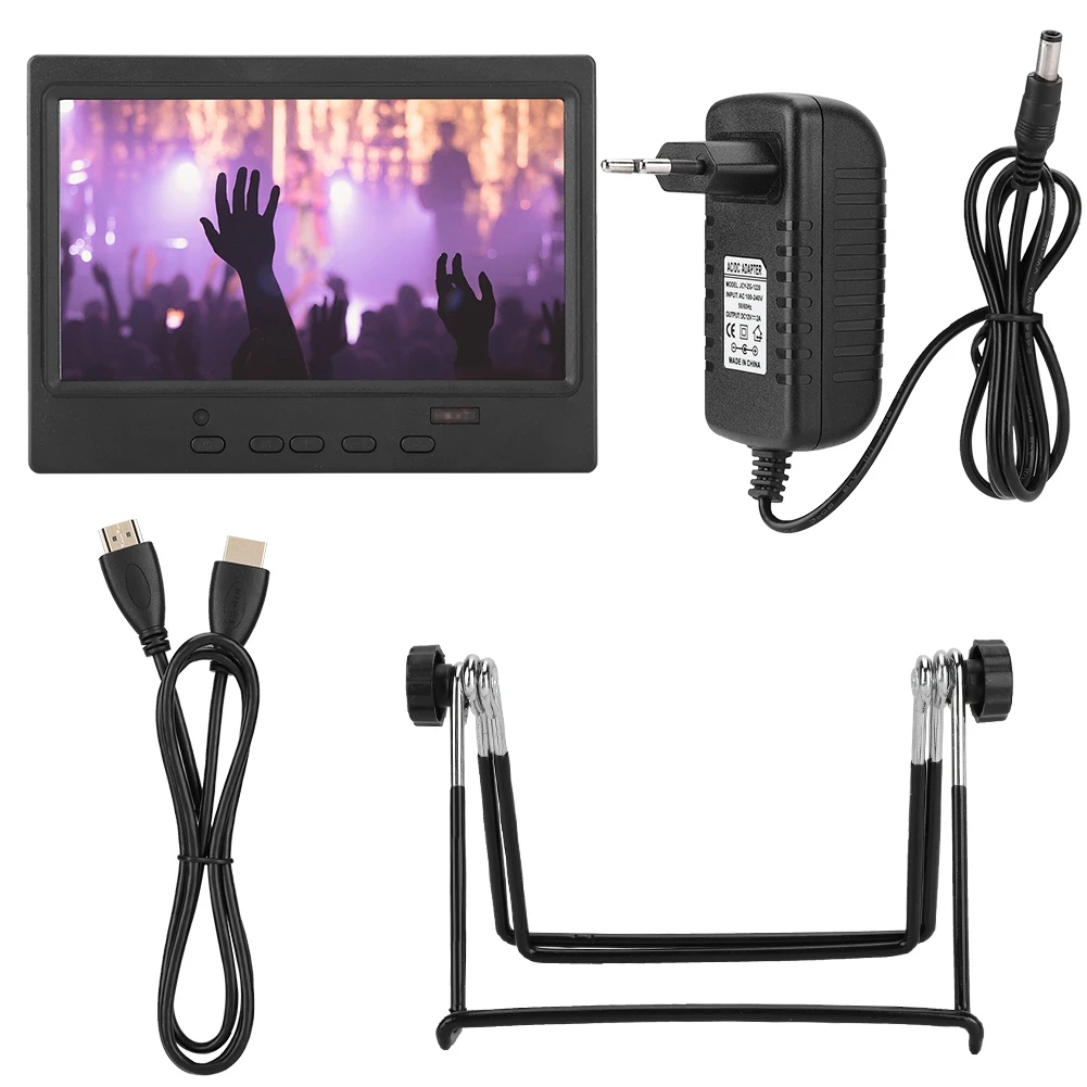 7 Inch 12 V - 2A Car Monitor HD Display LCD Color HD Monitorfor Bus Car Truck Reverse Rear View Backup Camera Dropshipping