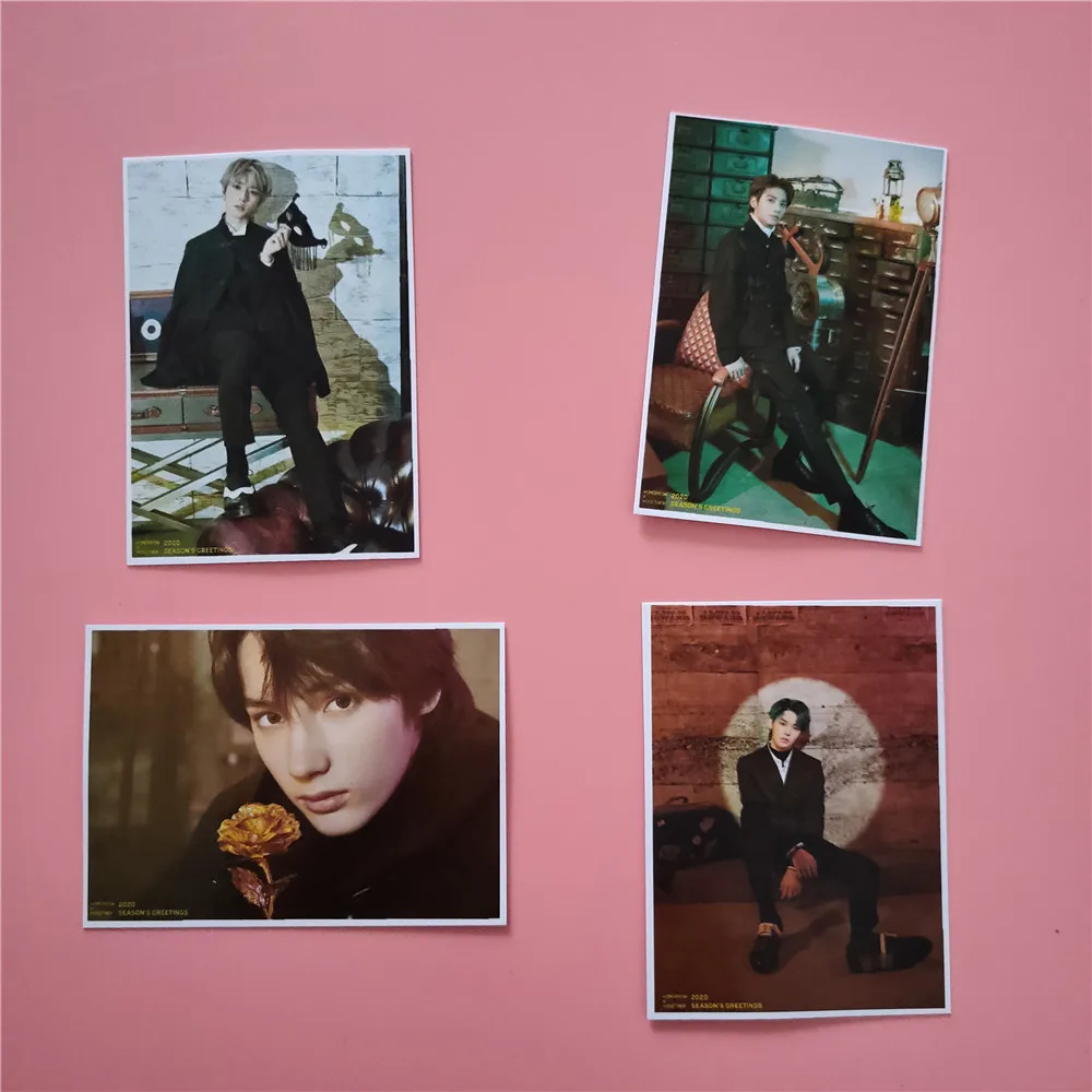 16 шт./компл. модная карта TXT lomo HD Фотопечать Kpop 2020 новый фотоальбом открытка|Набор