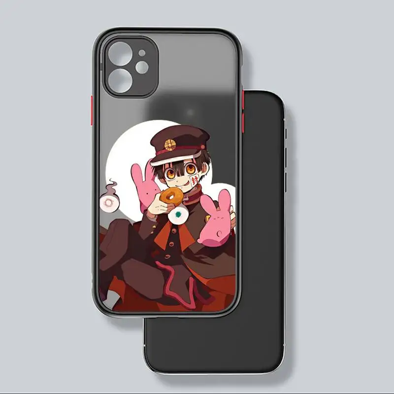 

Kamado Nezuko Kimetsu No Yaiba Demon Slayer Phone Case matte transparent For iphone 7 8 11 12 plus mini x xs xr pro max cover