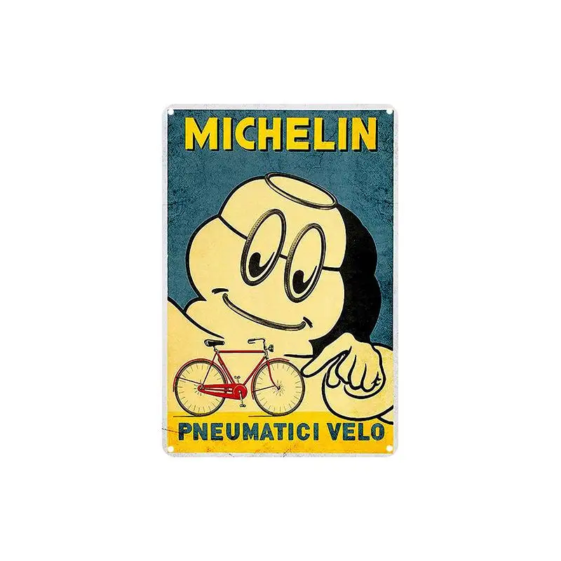 Металлический плакат с изображением шин хорошего года для бара паба таверны