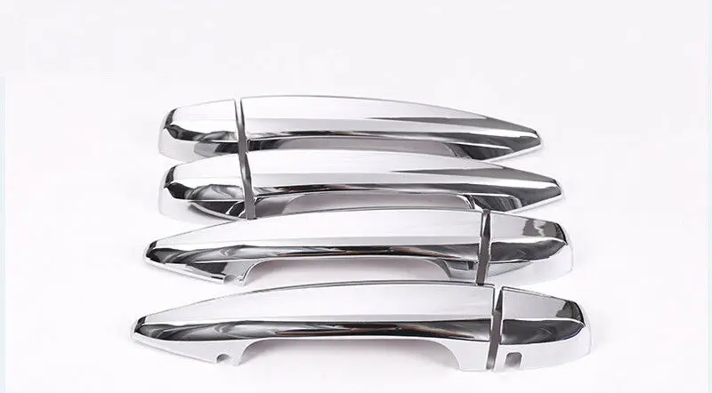 

1 Set=8 PCS Piano Black Door Handle Trim Cover For BMW X1 F48 2016-2018 2 series 218i F46 2015-2017 Car Accessories