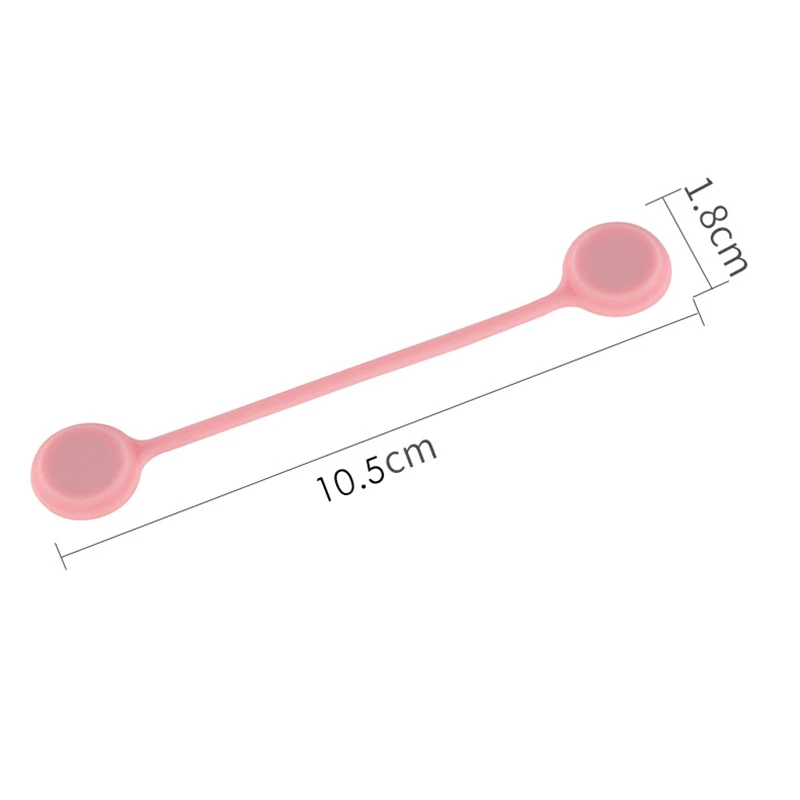 3Pcs/lots Silicone Magnetic Earphone Cord Winder Wire Cable Organizer Holder Magnet Headphones Cables Storage Clips | Дом и сад