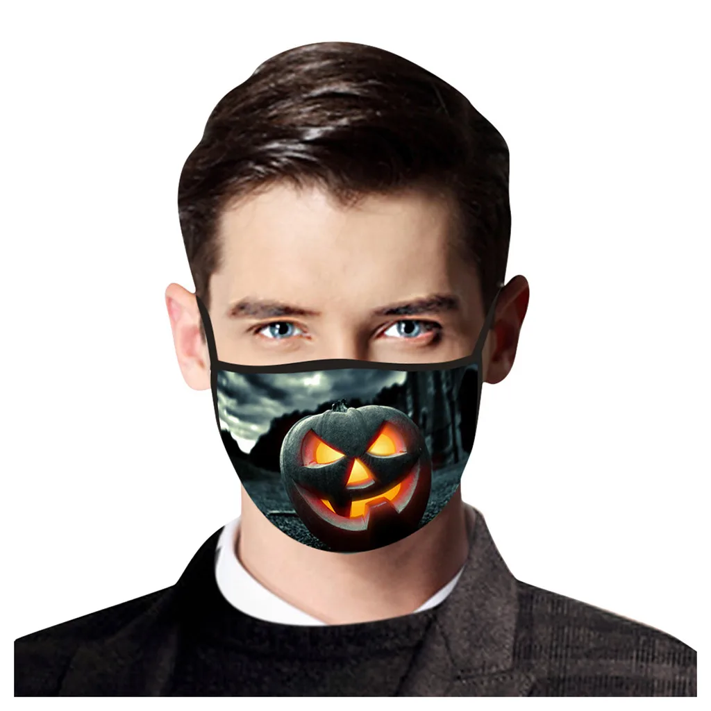 5 стилей взрослая хлопковая маска для губ на Хэллоуин унисекс Подростковая