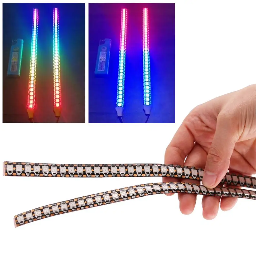 2 шт красочные супер яркий 34 светодиодный светильник для лампы дневного света 1/10